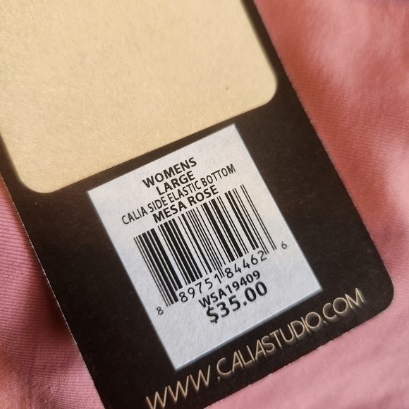 NWT - Calia by Carrie Underwood Elastic Side Bikini Bottoms - Size Large - Picture 6 of 9